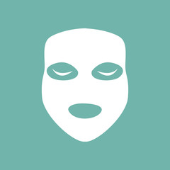 Cosmetic mask icon