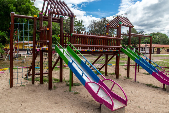 Colorful Children's Playground, Nicaragua