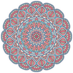 Vector round Mandala