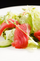 salad with tuna