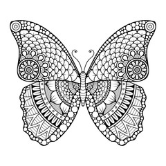 Vector abstract Butterfly - 97008407