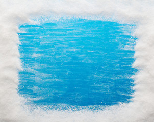 Blue winter background 