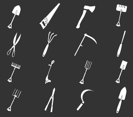 Gardening tools collection
