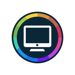 Colorful Web-Button