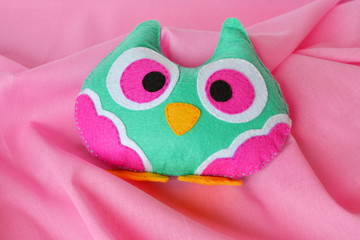 Felt owl handmade 