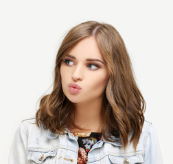 Teen whistling