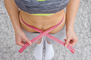 Slim Healthy Fitness Waist Measuring