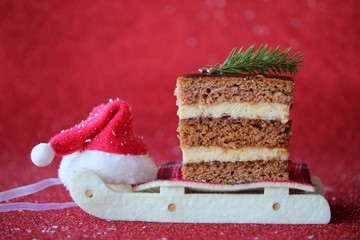 christmas traditional cake 