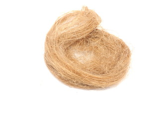 plumbing flax on a white background