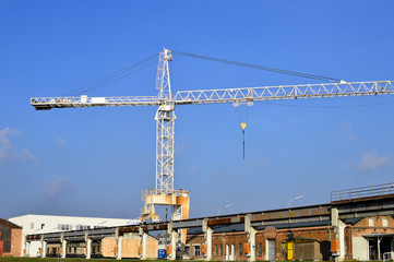 Hafenkran der Schiffswerft Korneuburg