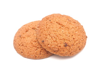 cookies on a white background