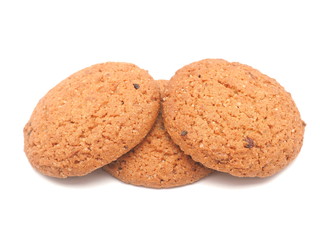 cookies on a white background