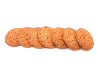 cookies on a white background