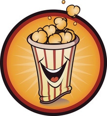 Cheerful popcorn