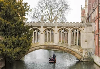 Keuken foto achterwand Brug der Zuchten The Bridge of Sighs, in Cambridge (UK)