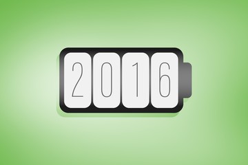 Composite image of new year graphic