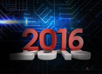Composite image of 2016 graphic