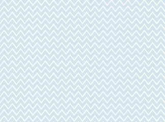 Zackenmuster hellblau weiß