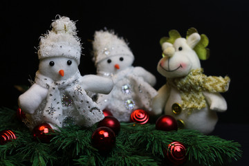 New Year decoration stuffed toys