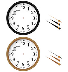 Clock vector illustration