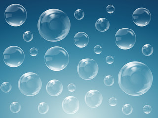 Bubbles background