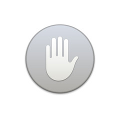 Privacy App icon. Application, button icon. Vector illustration, template