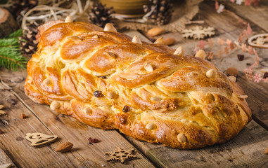 Traditional Czech Christmas cake