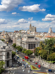 Obraz premium Plaza de Cibeles in Madrid
