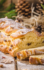 Traditional Czech Christmas cake