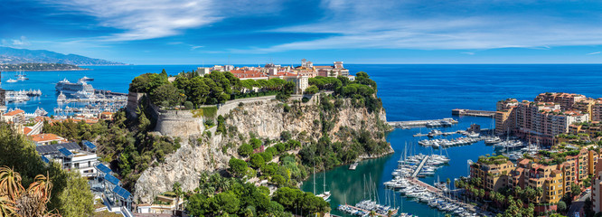 prince's palace in Monte Carlo, Monaco - obrazy, fototapety, plakaty