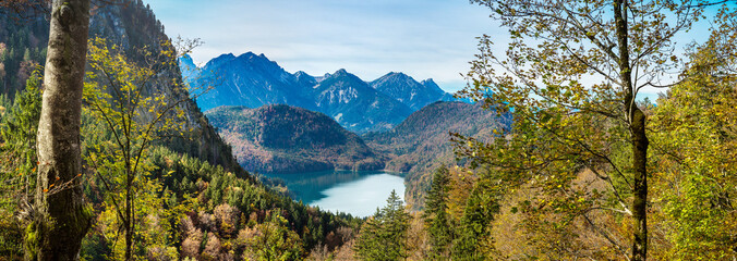 Obraz premium Alps and lakes in Germany