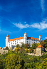 Medieval castle  in Bratislava, Slovakia