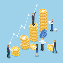 investment growth concept