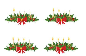 Adventskranz Sammlung Set