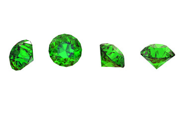 Gemstones background. Diamond