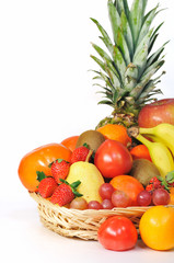 フルーツの盛り合わせ