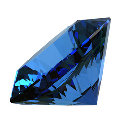 Gemstones background. Diamond. Sapphire