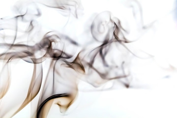 Movement of smoke for background.