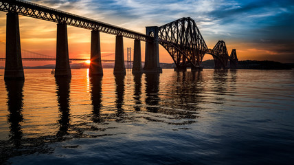 Forth Bridge Sunset