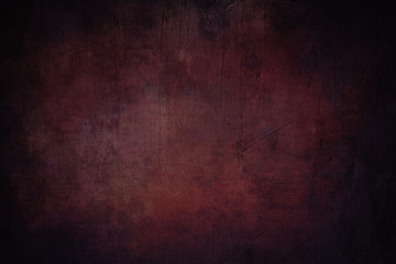 dark red background or texture with black vignette borders