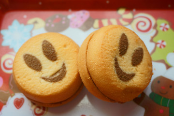 Christmas cookies smile