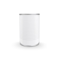 blank food can