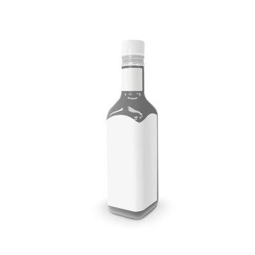 blank sauce bottle