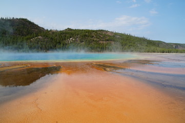 Prismatic Spring USA with all kinds of beautiful colors.