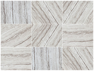 Group of closeup surface marble texture background