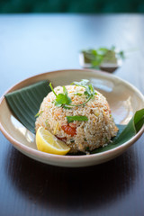 Thai fried rice.
