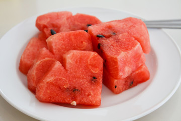 slices of watermelon