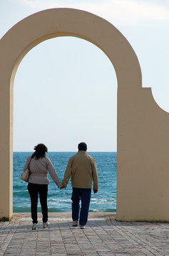 fidanzati al mare