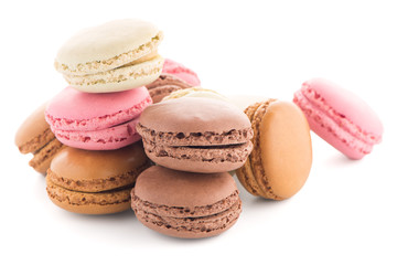 Colorful French Macarons