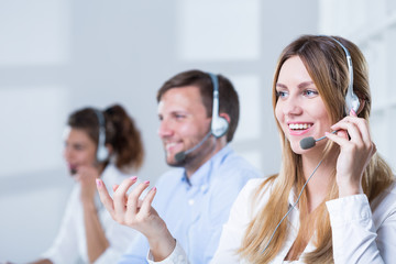 Helping people in the work